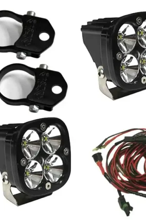 Factory Price Baja Designs Squadron Pro LED Light Pods Kit w/Vertical Mounts/2.00in Harness