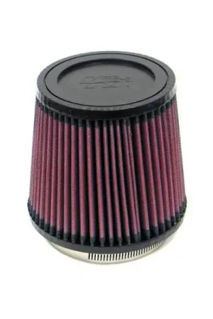 Limited Time K&N Filter Universal Rubber Filter 3.75in Flange ID / 5.375in Base OD / 4.375in Top OD / 5in Height