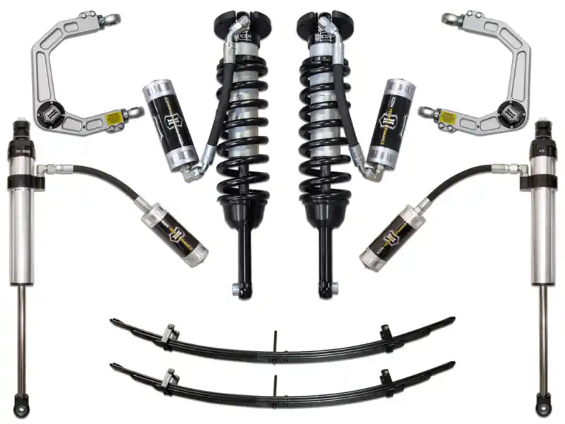 Big Sale ICON 05-15 Toyota Tacoma 0-3.5in/2016+ Toyota Tacoma 0-2.75in Stg 5 Suspension System w/Billet Uca