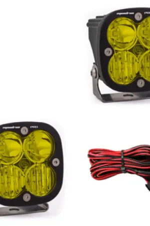 Baja Designs Squadron Pro Series Driving Combo Pattern Pair LED Light Pods - Amber One Day Deal