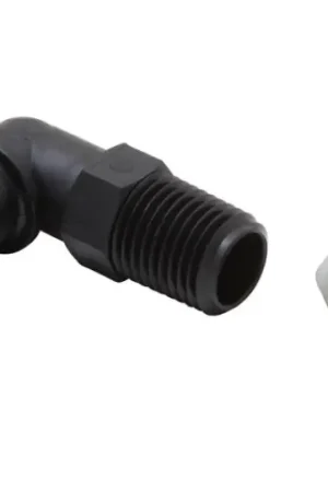 No Minimum Order K&N Air Filter Vent Kit - White - 90 Degree Plastic 0.50in Flange 1.75in H 1.75in L