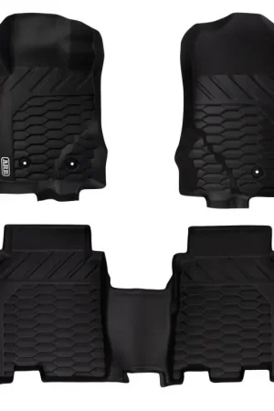 Top Pick ARB 2021+ Ford Bronco Front & Rear Floor Mats - Black