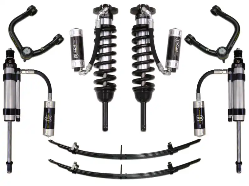 ICON 05-15 Toyota Tacoma 0-3.5in/2016+ Toyota Tacoma 0-2.75in Stg 7 Suspension System w/Tubular Uca In Demand