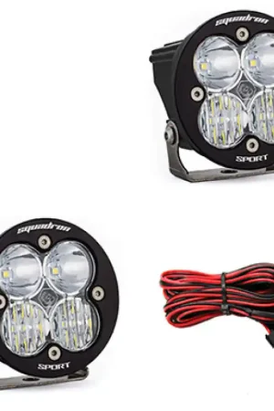 Express Delivery Baja Designs Squadron R Sport Driving/Combo Pair LED Light Pods - Clear