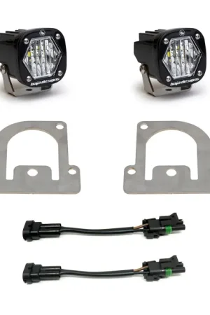 Baja Designs 21+ Ford Bronco Sport S1 WC LED Fog Pocket Light Kit - Clear Direct From Factory