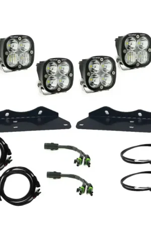 Exclusive Offer Baja Designs 17-20 Ford F-150 Raptor S2 SAE Sportsmen Fog Pocket Kit - Clear