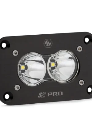 Buy Direct Baja Designs S2 Pro LED Spot Black Flush Mount - Clear