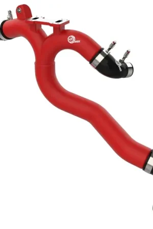 Special Discount AFE 2018-2020 Kia Stinger 19-22 G70 BladeRunner 3in Aluminum Hot Charge Pipe Red