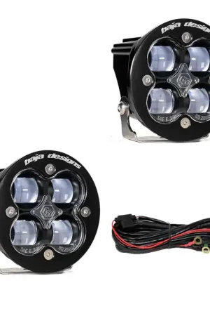 Special Discount Baja Designs Squadron R SAE LED Spot Light - Clear - Pair