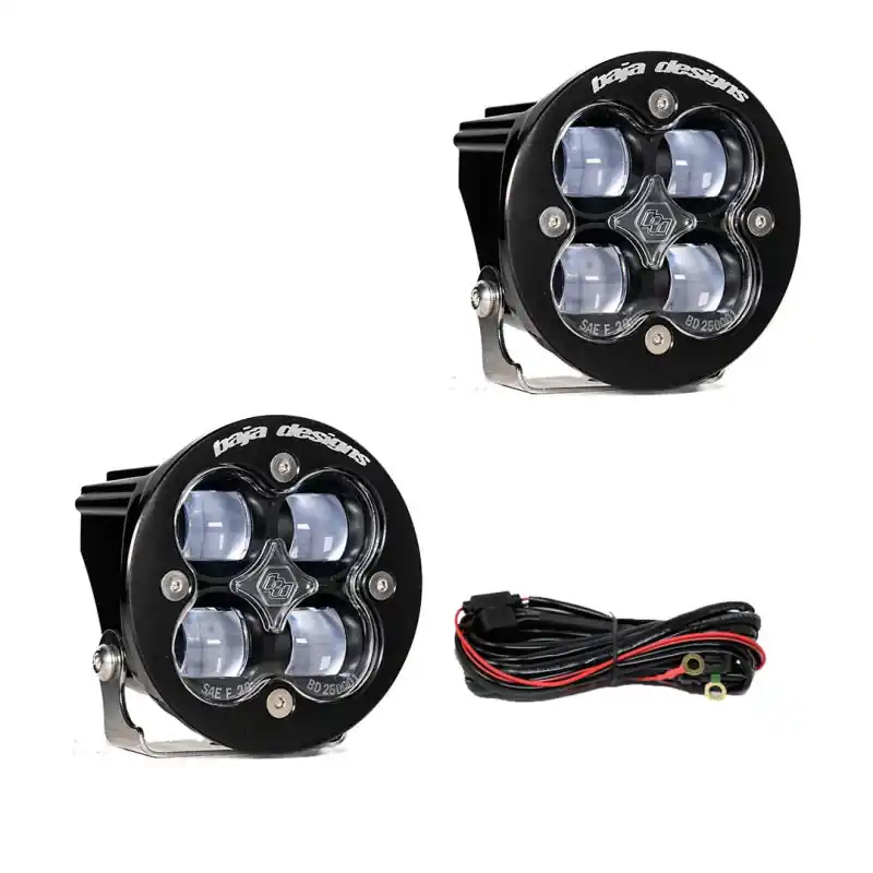 Special Discount Baja Designs Squadron R SAE LED Spot Light - Clear - Pair