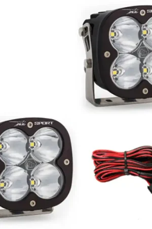 Warranty Included Baja Designs XL Sport Series High Speed Spot Pattern Pair LED Light Pods