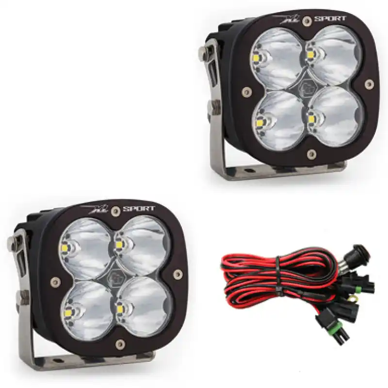 Warranty Included Baja Designs XL Sport Series High Speed Spot Pattern Pair LED Light Pods