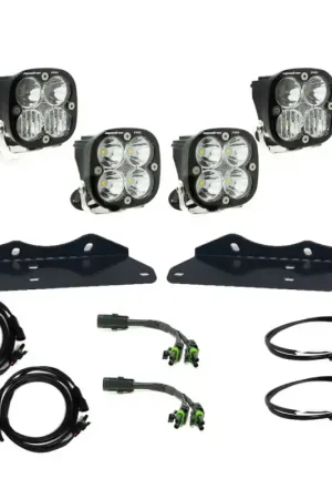 Buy Today Baja Designs 17-20 Ford F-150 Raptor S2 SAE Pro Fog Pocket Kit - Clear