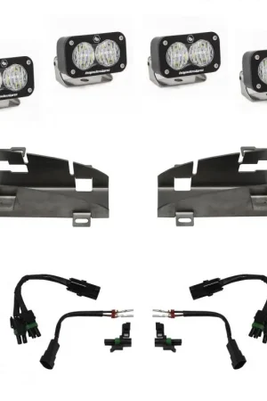 Baja Designs 2019+ Dodge Ram Rebel 1500 S2 Dual Fog Pocket Kit Best Choice