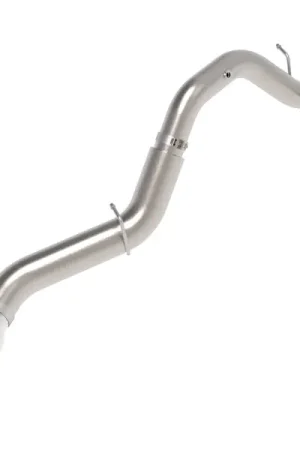 aFe Large Bore-HD 5in 409SS DPF-Back Exhaust System w/Pol Tip 24-25 GM Diesel Trucks V8-6.6L(td) L5P Popular