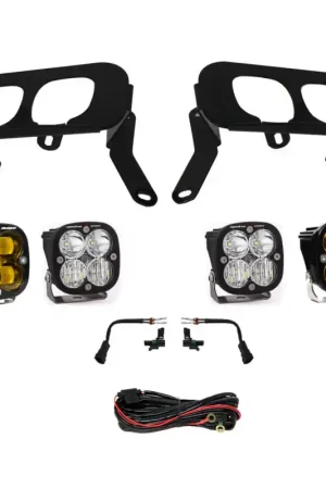 Baja Designs 14-15 Silverado 1500 White Fog Pocket Kit - Amber Affordable