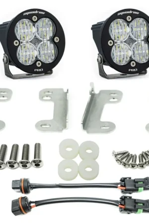 Baja Designs 2018 Wrangler JL Sahara Squadron R Pro Fog Pocket Kit New Release