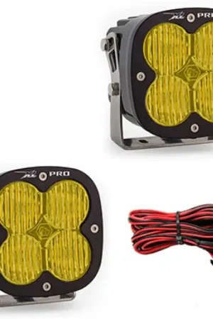 Trusted Brand Baja Designs XL Pro Series Wide Cornering Pattern LED Light Pods - Amber
