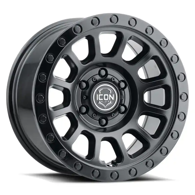Cheap ICON Hulse 18x9 6x5.5 0mm Offset 5in BS Double Black
