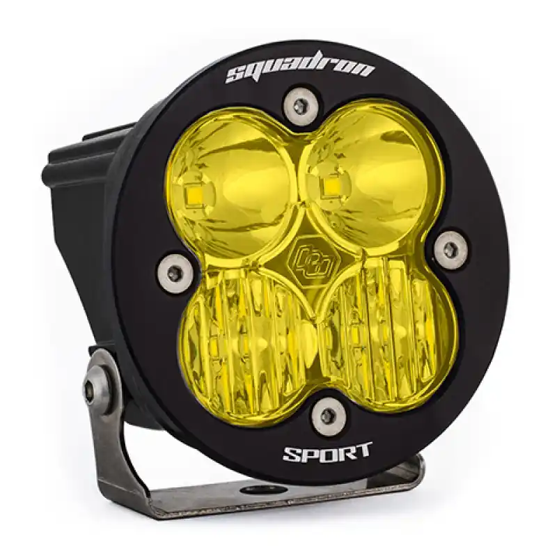 Trusted Brand Baja Designs Squadron R Sport Driving/Combo Pattern LED Light Pod - Amber