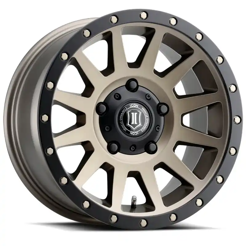 Special Offer ICON Compression 17x8.5 5x150 25mm Offset 5.75in BS 110.1mm Bore Bronze Wheel