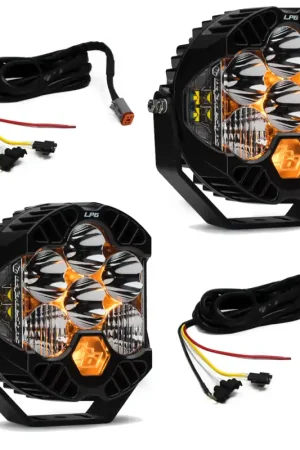 Baja Designs Jeep JL/JT Rubicon Steel Bumper LED Light Kit LP6 w/Upfitter Top Pick