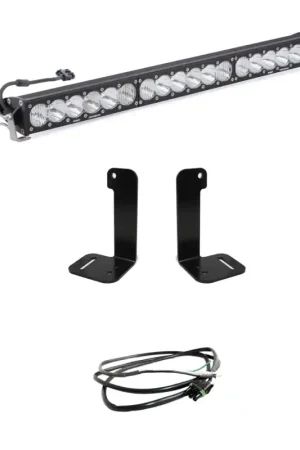 Baja Designs 2018+ Jeep Wrangler JL/JT OnX6+ 30in Bumper LED Light Bar Kit w/ Upfitter Reduced Price