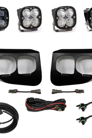 Baja Designs Ford Super Duty (20-On) Fog Lights Dual FPK SAE/Pro DC Baja Designs Weekend Sale