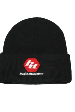Baja Designs Black Beanie Latest
