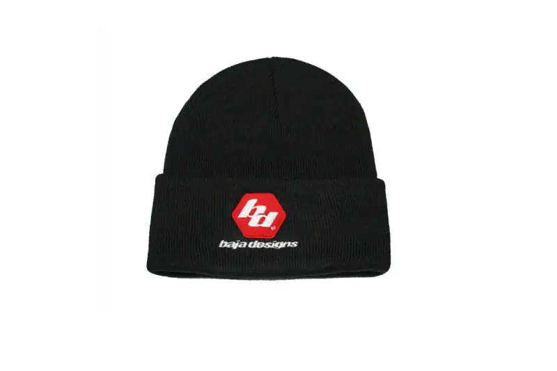 Baja Designs Black Beanie Latest