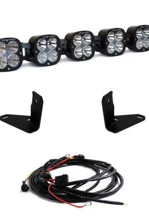 Free Delivery Baja Designs 2021+ Ford Bronco 6 XL Linkable Light Bar For Steel Bumper Mount