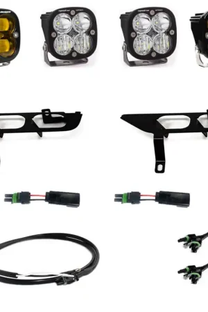 Baja Designs 2021+ Ford F-150 Sport Series Fog Pocket Kit - Amber Reduced Price