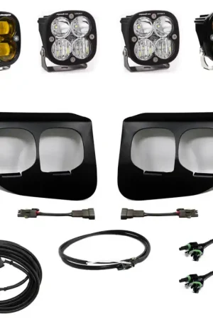 Baja Designs Ford Super Duty (20-On) Fog Lights FPK Amber SAE/Sport DC Baja Designs w/Upfitter Cheap