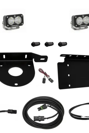 Hot Picks Baja Designs 2021+ Ford Bronco Dual S2 Sport W/C Reverse Kit w/Lic Plate w/Upfitter