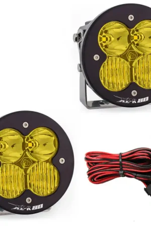 Baja Designs XL R 80 Series Driving Combo Pattern Pair LED Light Pods - Amber Price Drop