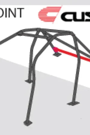 Cusco D1 Chromoly 8pt 2 Pssngr Around Dash 10-15 Hyundai Genesis Coupe LHD w/Sunroof (S/O No Cancel) Brand New