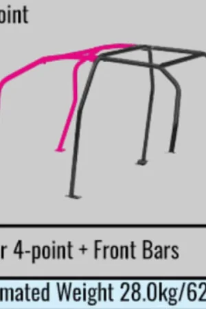 Cusco Steel Roll Cage 7-Point 4/5-Passenger Around Dash Mitsubishi Evo 10 CZ4A (S/O / No Cancel) Viral