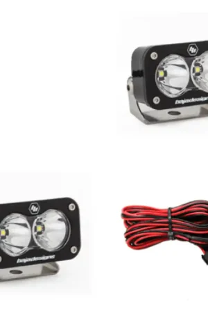 Free Shipping Baja Designs S2 Pro Series LED Light Pods Spot Pattern - Pair