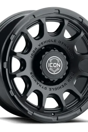 ICON Alloys Rancho 20x9 / 8x6.5 / 12mm / 5.5in BS DBL Black Wheel Trending