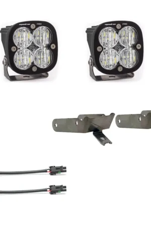 Clearance Baja Designs 99-10 Ford Super Duty Fog Squadron Pro Fog Pocket Kit