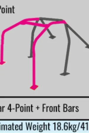 No Minimum Order Cusco D1 Chromoly Roll Cage 6P Honda Civic EG/EK Non Sunroof (S/O / No Cancel)