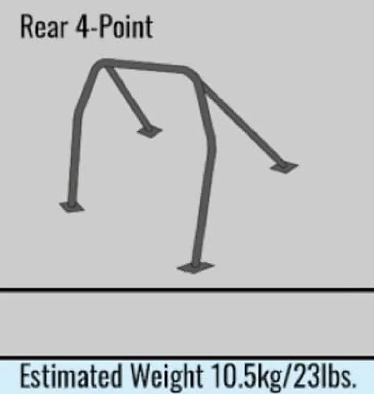 Cusco D1 Chromoly 2-Pssgr 4-PT REAR Roll Cage 05-07 Mitsubishi Lancer Evo IX (S/O/No Cancel)CUS BLUE Don’t Miss Out