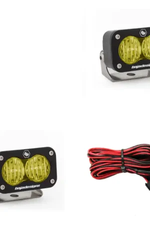 Seasonal Sale Baja Designs S2 Sport Wide Cornering Pattern Pair LED Work Light - Amber