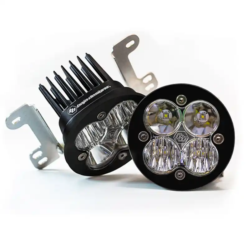 Place Order Baja Designs Jeep JK Squadron R Pro Fog Lights Pocket Kit