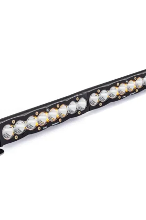 Baja Designs S8 Series Single Straight Spot Pattern 20in LED Light Bar Flash Sale