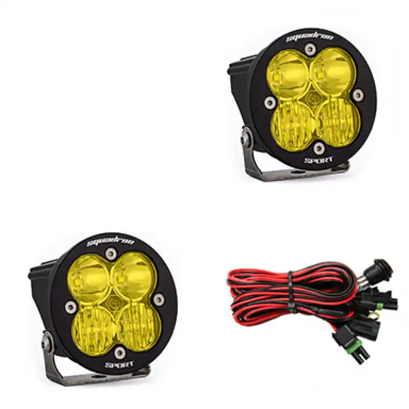 Baja Designs Squadron R Sport Driving/Combo Pair LED Light Pods - Amber Cheap