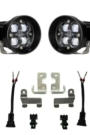 Exclusive Baja Designs 2016+ Toyota RAV4 Squadron Fog Light Pocket Kit - Clear