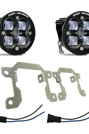 Baja Designs Ford/Subaru SAE Squadron Fog Light Pocket Kit - White In Demand