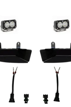 Baja Designs 2019+ Ram 2500/3500 S2 Sport Fog Pocket Kits - White Fan Favorite