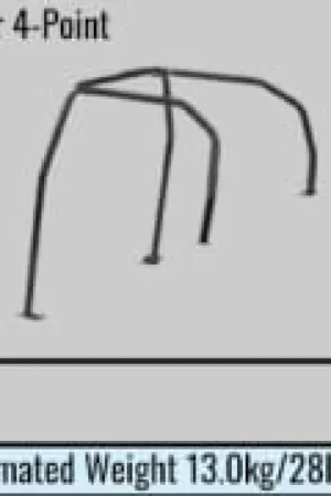 Sale Cusco Safety 21 4-Passenger REAR 4-Point BLK Roll Cage Subaru WRX GDA 01-07 (S/O/No Cancel)